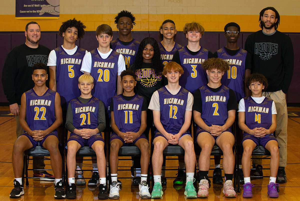 Boys Basketball Team Photo