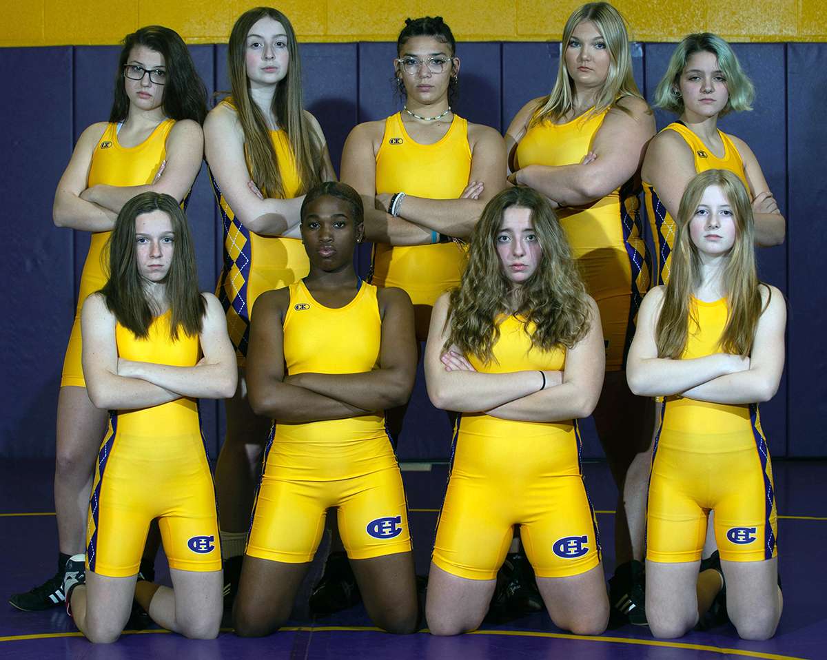 Girls Wrestling Team Photo